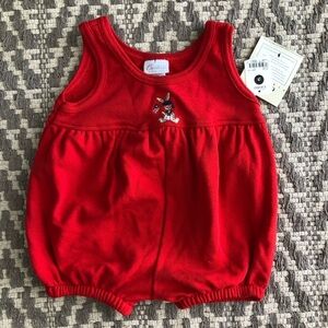 Carter’s sleeveless romper NWT size 9-12 months